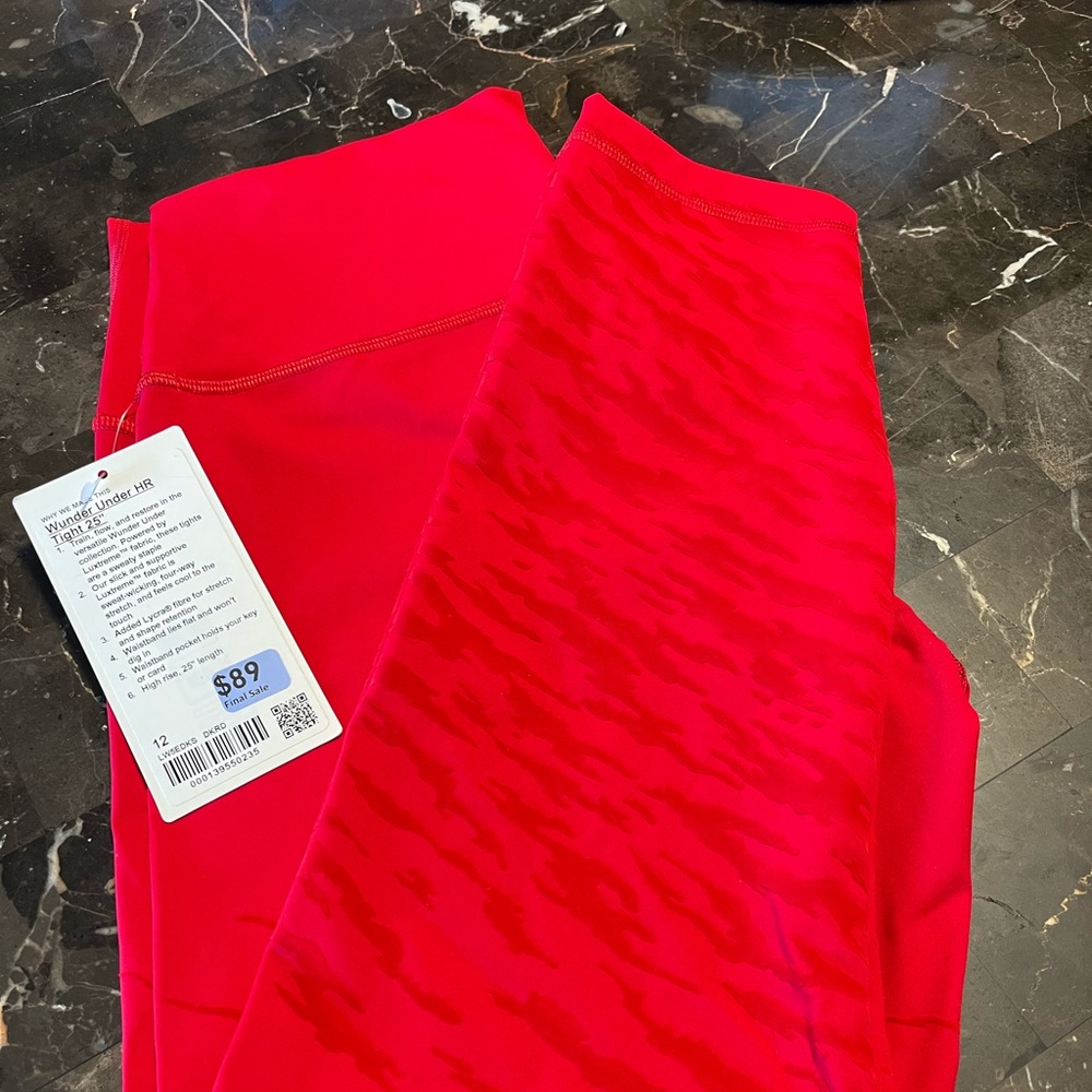 Lululemon Wunder Under leggings